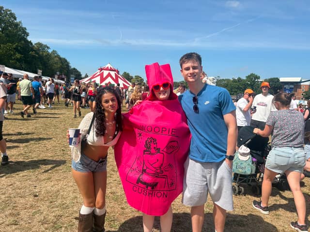 Revellers get in the mood on the first day of Tramlines