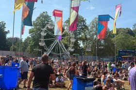 The scene is set at Tramlines