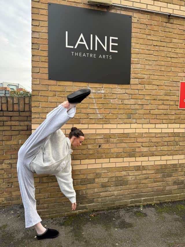 Evie has earned herself a place at one of the country's most prestious dance schools.