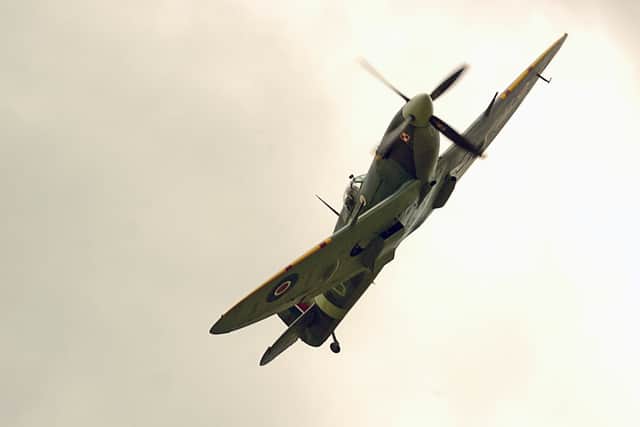 File picture shows a Spitfire. Picture Bruce Rollinson