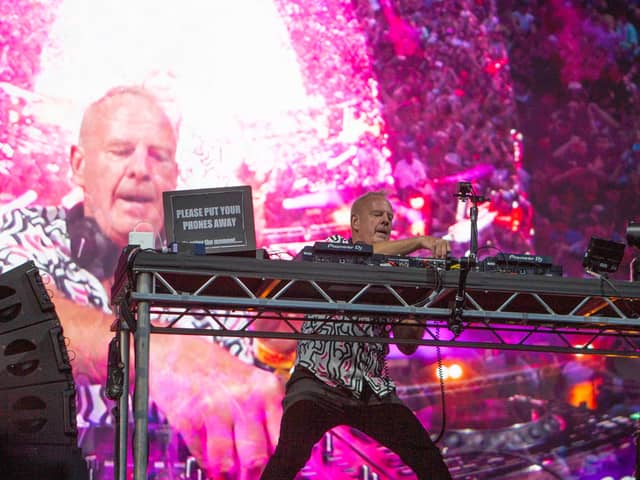 Fatboy Slim headlined Friday at Tramlines 2026. Photo: Errol Edwards