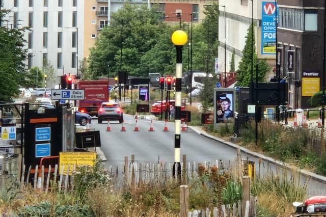 The junction of Tenter Street and Broad Lane runs between Netherthorpe Road and West Bar. The diversion along Netherthorpe Road is likely to greatly increase traffic on surrounding roads.