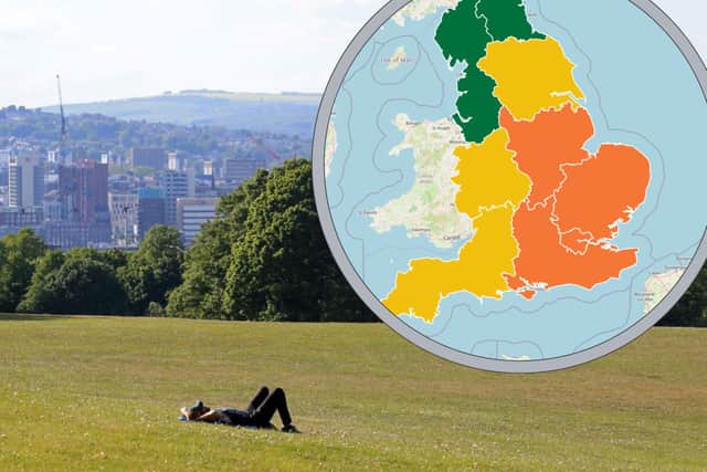 Large parts of England have been issued a health warning for heat by UKSHA ahead of another hot week between July 27 - 31, 2026.