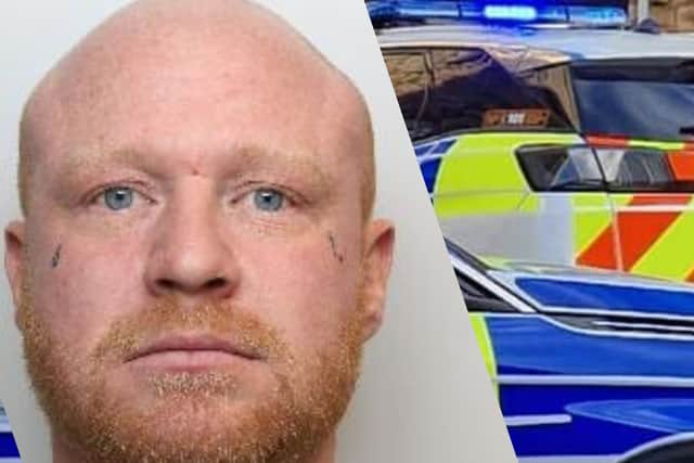 Defendant Aaron Leeson struck the complainant at least three times with the axe he was brandishing, whilst a second man stabbed him four times