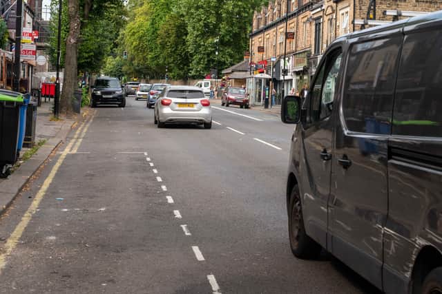 Photo shows Eccesall Road, Sheffield, which could get a 20mph speed limit. Photo: Dean Atkins, Iconic Media