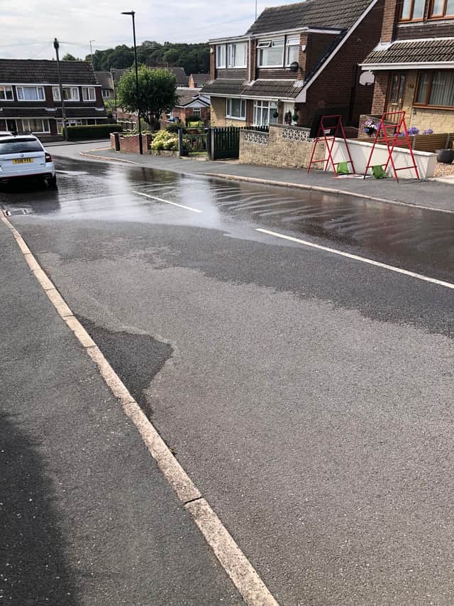Thousands of gallons of water ‘wasted’ as leak runs through Chapeltown street for days, resident claims