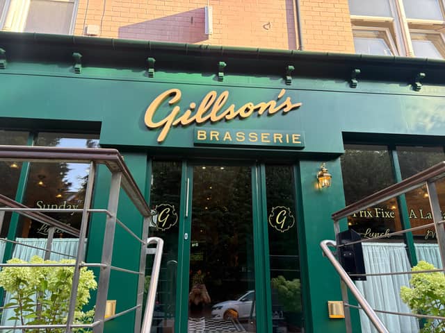 Gillson's Brasserie opened on Ecclesall Road on Monday, July 13, becoming the latest venture from the team behind Gills & Co and The Gillmont.