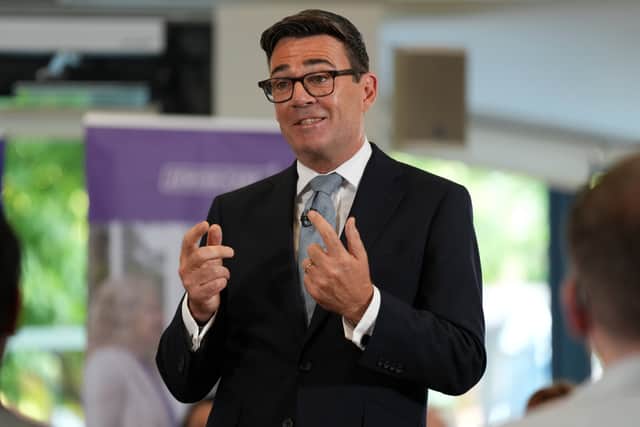 Prime Minister Andy Burnham has said 700 jobs will be coming to Sheffield thanks to defence investments (Kirsty Wigglesworth/PA)
