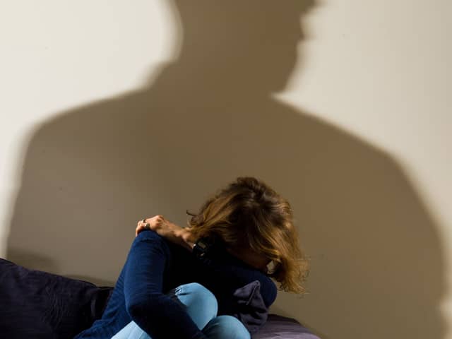 Depression, alcohol and domestic violence abuse stock