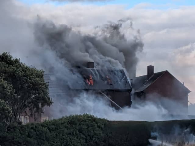 A grass fire reportedly started by youths on Woodthorpe Ravine in Sheffield spread to a home on Harthill Road at around 1.40pm on August 5, 2026. An arson investigation was launched.