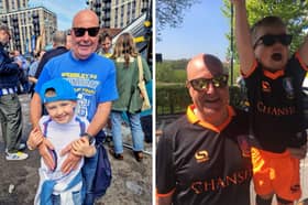 An 11-year-old Sheffield Wednesday supporter will be walking over seven hours to honour his grandad’s memory