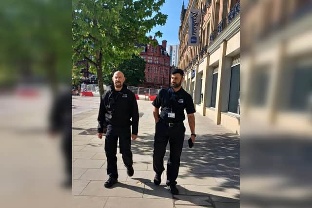 Sheffield Council enforcement officers who will be part of a crackdown on dog fouling and litter in the city. Photo: Sheffield Council