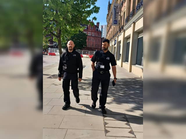 Sheffield Council enforcement officers who will be part of a crackdown on dog fouling and litter in the city. Photo: Sheffield Council