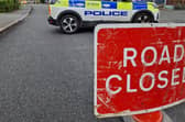 Police on the scene after a serious crash which closed a road in Sheffield. Photo: David Kessen, Iconic Media