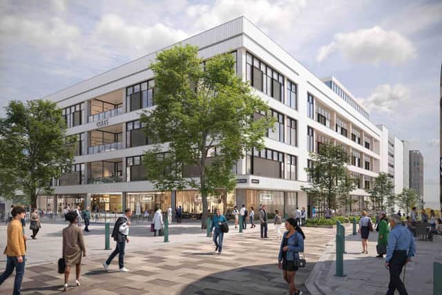 The old John Lewis and Cole Brothers department store on Barker's Pool has been empty for five years. Developer Urban Splash was in March granted permission to turn it into cafes, shops and offices.