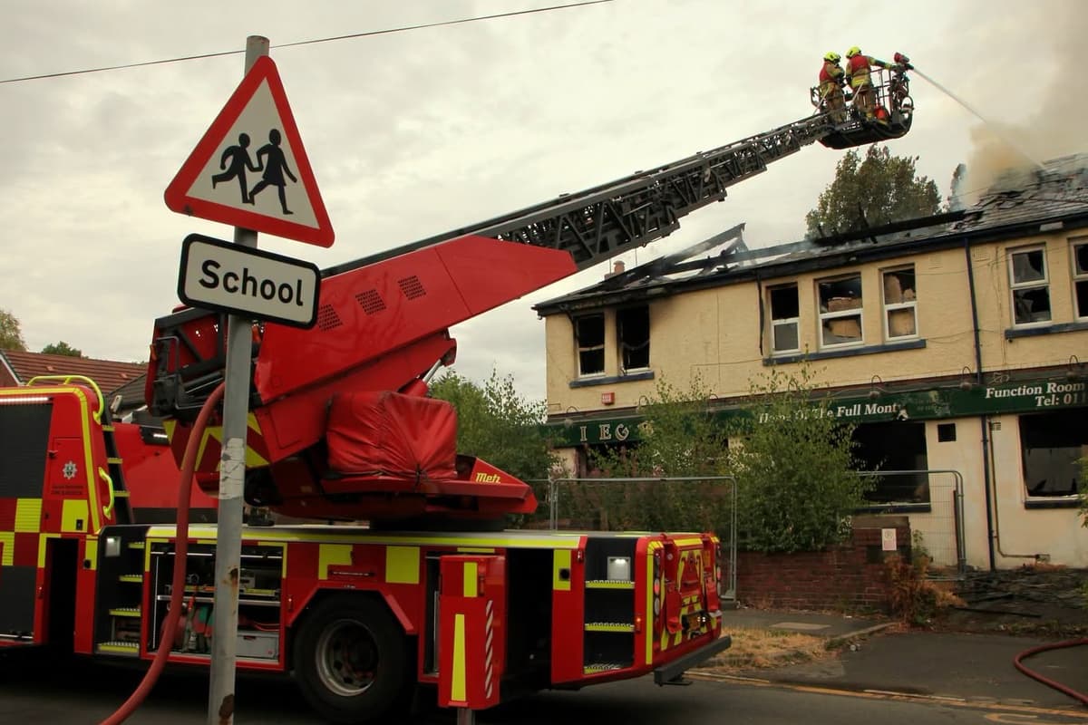 Arson attack suspected as cause of blaze which devastated Full Monty club ...