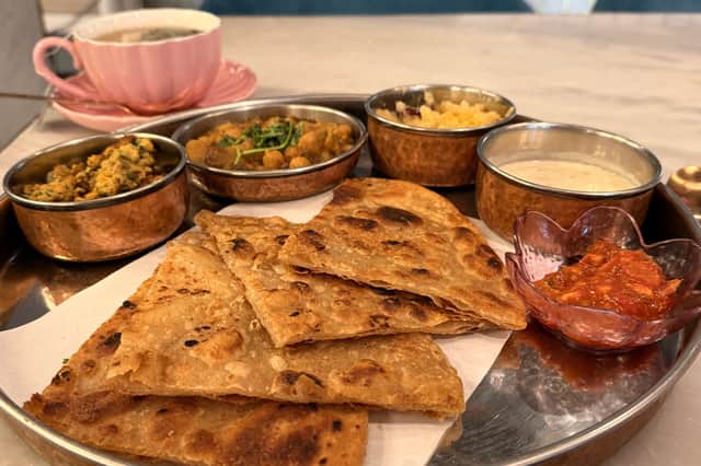 Rich in flavours, wonderful textures, just the right amount of sweet, savoury and spice. This was my first ever Desi breakfast.