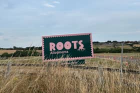 Signage for Bowshaw Views, Roots' south Sheffield site