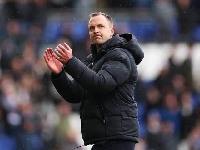 Chris Davies is anticipating a stern test at Bramall Lane this weekend.