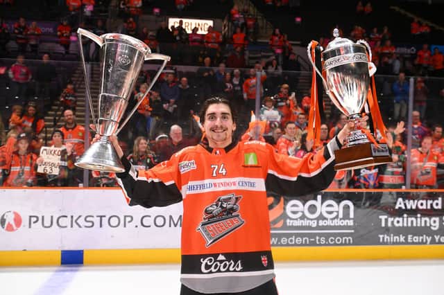 Brandon Whistle is back at Sheffield Steelers after a stint with Belfast Giants