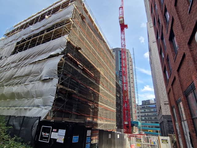 Metropolitan CCTV said it was still “fully covering” the former Torsion Construction site at Hollis Croft.