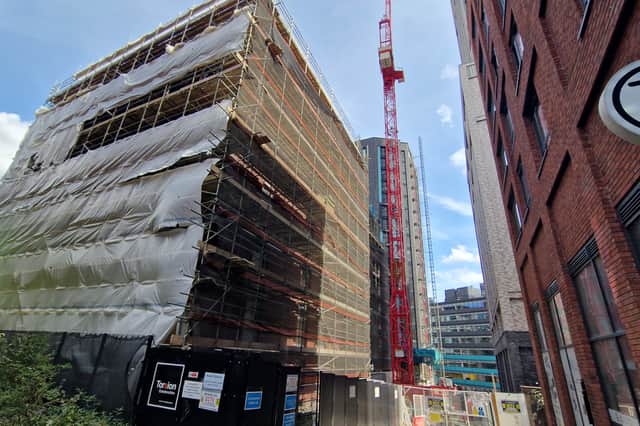 Metropolitan CCTV said it was still “fully covering” the former Torsion Construction site at Hollis Croft.