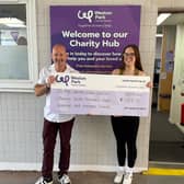 “Bailey-Jo and I visited Weston Park to have a photo taken with the cheque, and we were proud to share the final total - an incredible £3,317.”