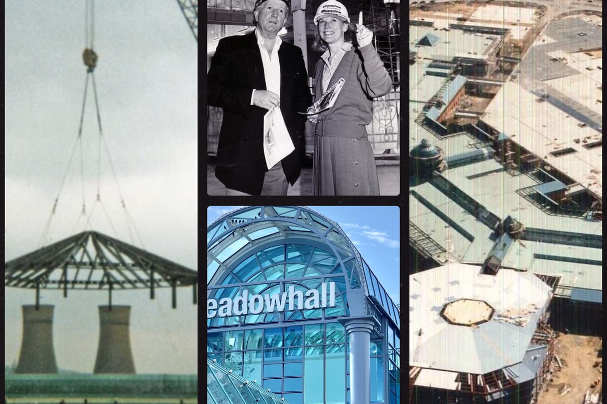 24 retro photos show 1980s construction of Meadowhall and its opening back ...