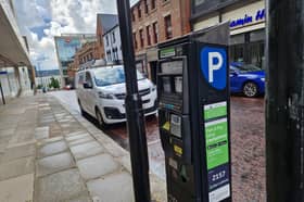 Sheffield Council has increased the charges for on-street parking. Photo shows on street parking on Cambridge Street. Photo: David Kessen, Iconic Media