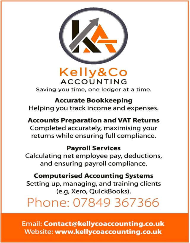 Kelly and Co Accounting - save you time, one ledger at a time.