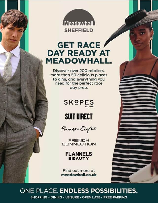 Get race day ready at Meadowhall for the 2026 St Leger.