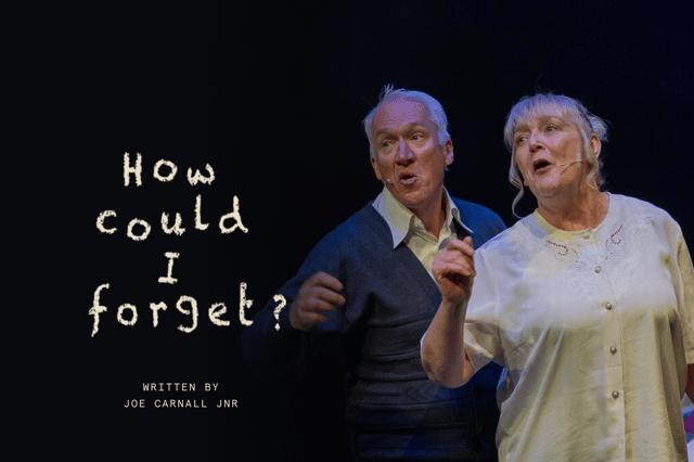 ‘How Could I Forget?’ is the debut theatre play from Joe Carnall Jnr (formerly of Milburn and Reverend & The Makers).