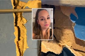 Charlotte Machin, who lives on Halifax Road, said  she has been battling to get action for more than a year as cracks continue to spread through her home.