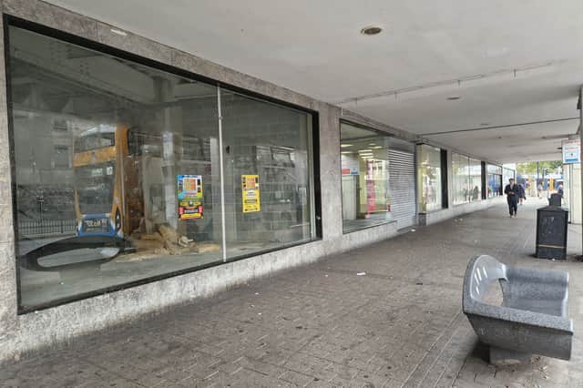 The former British Heart Foundation shop is now closed. Photo: David Kessen, Iconic Media