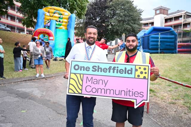 Adeel Zaman, community services manager at Sheffield City Council and the council’s head of communities Carl Mullooly