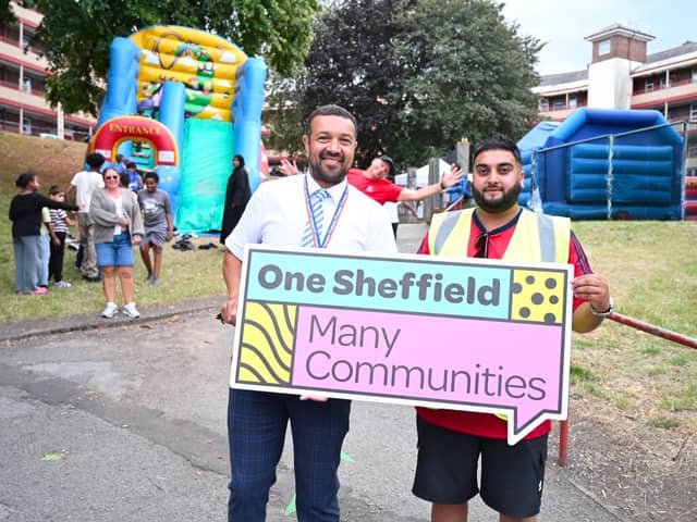 Adeel Zaman, community services manager at Sheffield City Council and the council’s head of communities Carl Mullooly