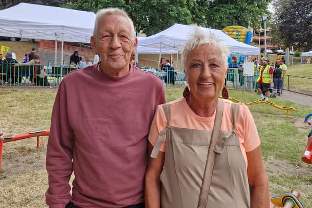 Steve and Sheila Goadsby have been living at Edward Street Flats for 50 years and say that it is a "fantastic community"