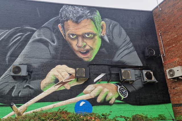 Ronnie O’Sullivan mural