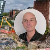 Martin Gorman. chair of Friends of Sheffield Castle, said the park was "a long way off."