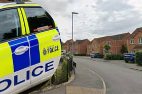 Police have seized a dog after reports it attacked a man and woman in a home on Pearwood Close in Goldthorpe, Barnsley