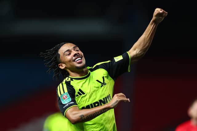 Romelle Donovan was on target for Sheffield United against Blackburn Rovers on Tuesday