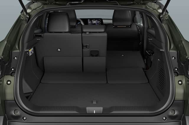 Boot space is good, if not class leading