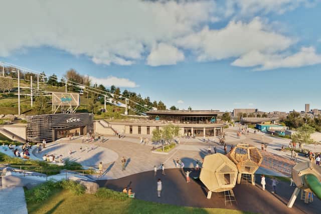 Should they be successful, the plan from Skyline Enterprises would see the site in Parkwood Springs transformed, with gravity-fed downhill karting - dubbed the Skyline Luge - a scenic chairlift, an indoor educational attraction, café and terrace overlooking Sheffield, a large free-to-use outdoor plaza and family playground