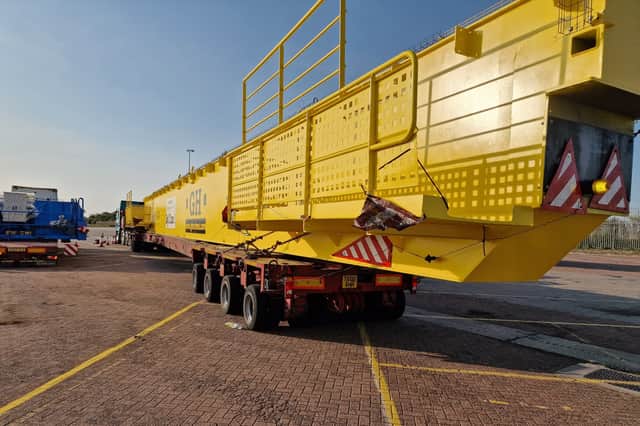 SYP will escort a convoy of three oversized loads into the new Forgemasters site at Sheffield 