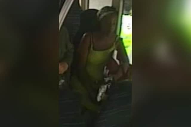 Police believe the woman pictured in this CCTV image may be able to assist with their investigation