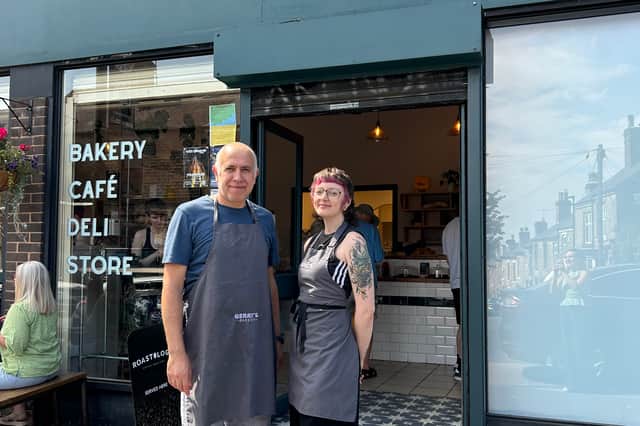 Ali Gerami and Rowan Wood of Gerry's Bakery