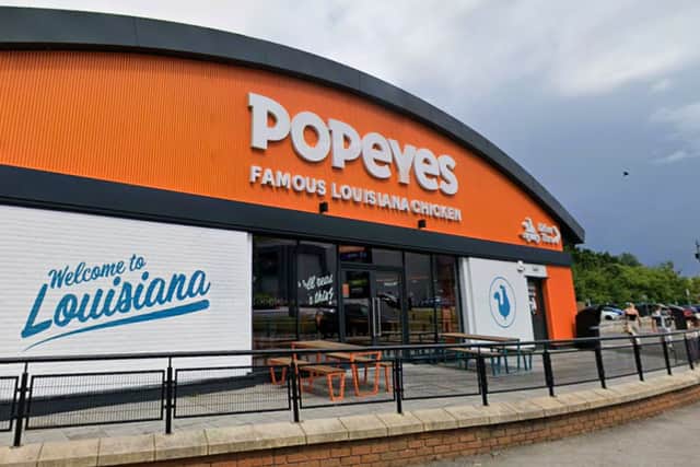 The Popeyes drive-thru restaurant in Barnsley has closed down, three years after it opened