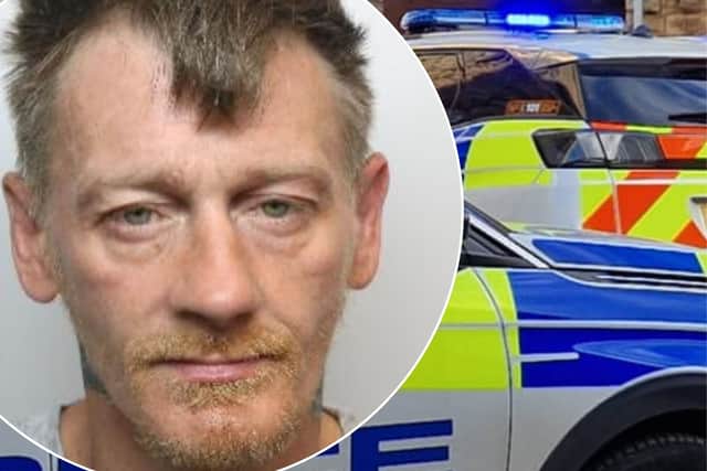John Robinson has been jailed for 26 months for offences including outraging public decency and dangerous driving