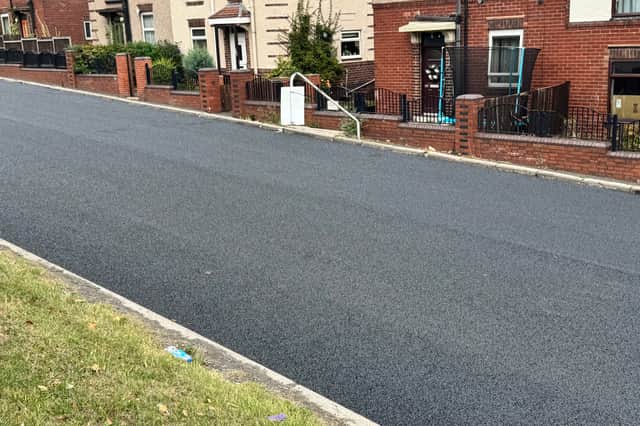 Myrtle Road has been resurfaced after councillors campaigned "for some time."