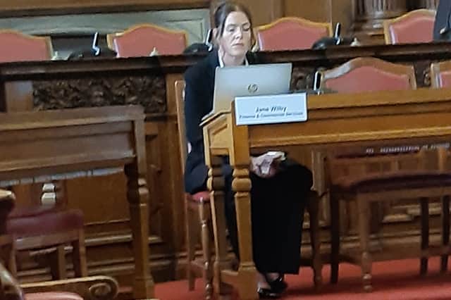 Jane Wilby, Sheffield City Council assistant director of finance and accounting, pictured September 2, 2026